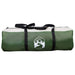 Tent Cabină cu acoperiș cu depozitare Verde 400 x 350 x 212 cm - WALTI WALTI