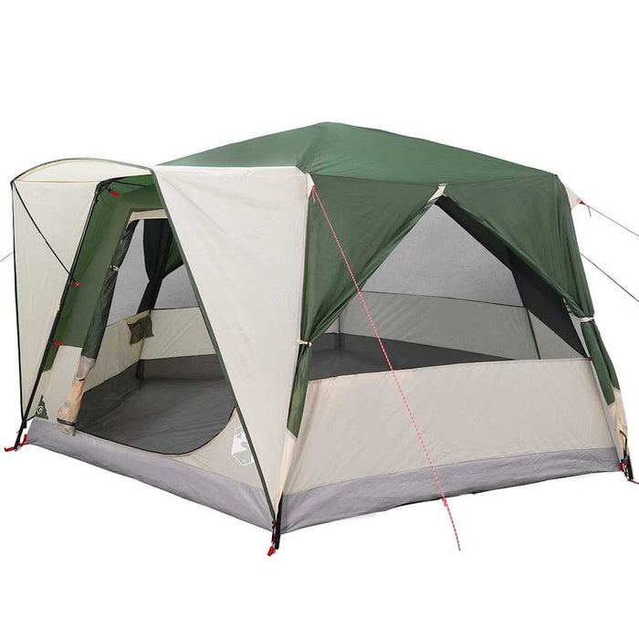 Tent Cabină cu acoperiș cu depozitare Verde 400 x 350 x 212 cm - WALTI WALTI