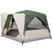Tent Cabină cu acoperiș cu depozitare Verde 400 x 350 x 212 cm - WALTI WALTI
