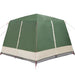 Tent Cabină cu acoperiș cu depozitare Verde 400 x 350 x 212 cm - WALTI WALTI