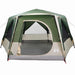 Tent Cabină cu acoperiș cu depozitare Verde 400 x 350 x 212 cm - WALTI WALTI