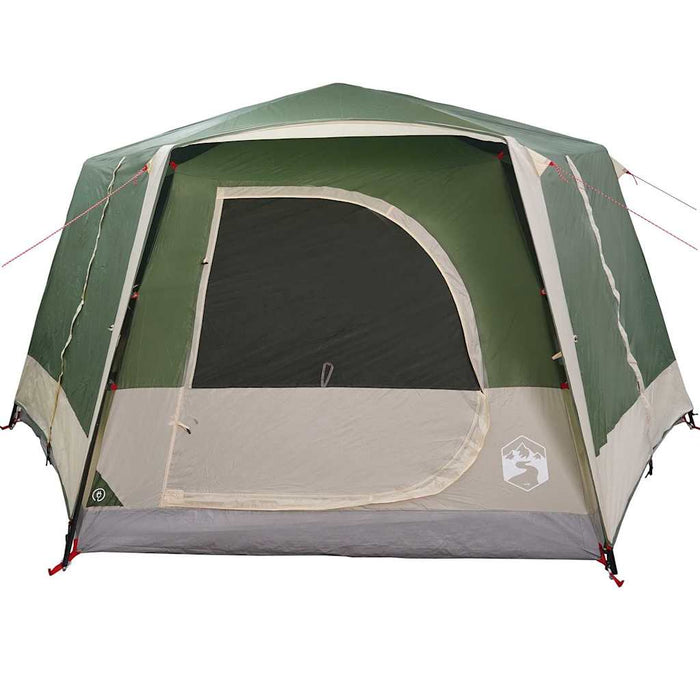 Tent Cabină cu acoperiș cu depozitare Verde 400 x 350 x 212 cm - WALTI WALTI