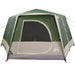 Tent Cabină cu acoperiș cu depozitare Verde 400 x 350 x 212 cm - WALTI WALTI