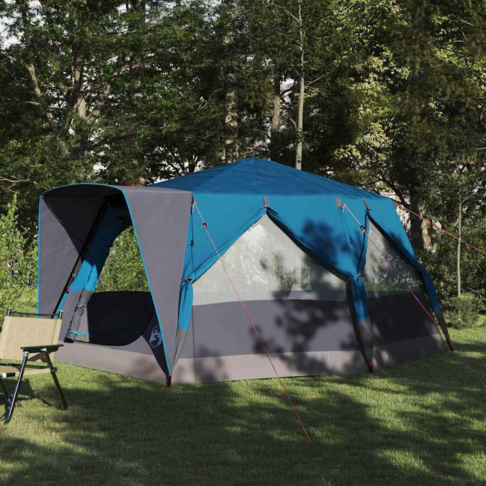 Tent Cabină cu acoperiș albastru 400 x 350 x 212 cm - WALTI WALTI