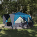 Tent Cabină cu acoperiș albastru 400 x 350 x 212 cm - WALTI WALTI