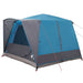 Tent Cabină cu acoperiș albastru 400 x 350 x 212 cm - WALTI WALTI