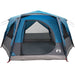 Tent Cabină cu acoperiș albastru 400 x 350 x 212 cm - WALTI WALTI