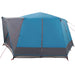 Tent Cabină cu acoperiș albastru 400 x 350 x 212 cm - WALTI WALTI