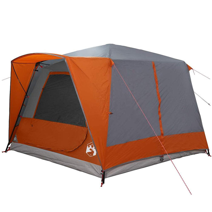 Tent Cabină cu acoperiș Gri și Portocalie 400 x 350 x 212 cm - WALTI WALTI