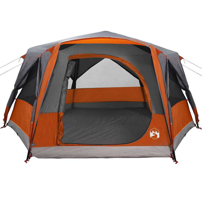 Tent Cabină cu acoperiș Gri și Portocalie 400 x 350 x 212 cm - WALTI WALTI