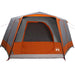 Tent Cabină cu acoperiș Gri și Portocalie 400 x 350 x 212 cm - WALTI WALTI