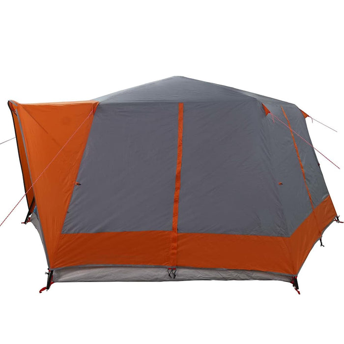 Tent Cabină cu acoperiș Gri și Portocalie 400 x 350 x 212 cm - WALTI WALTI