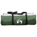 Tent Cabină cu acoperiș Verde și alb 333 x 317 x 194 cm - WALTI WALTI
