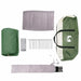 Tent Cabină cu acoperiș Verde și alb 333 x 317 x 194 cm - WALTI WALTI