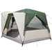 Tent Cabină cu acoperiș Verde și alb 333 x 317 x 194 cm - WALTI WALTI