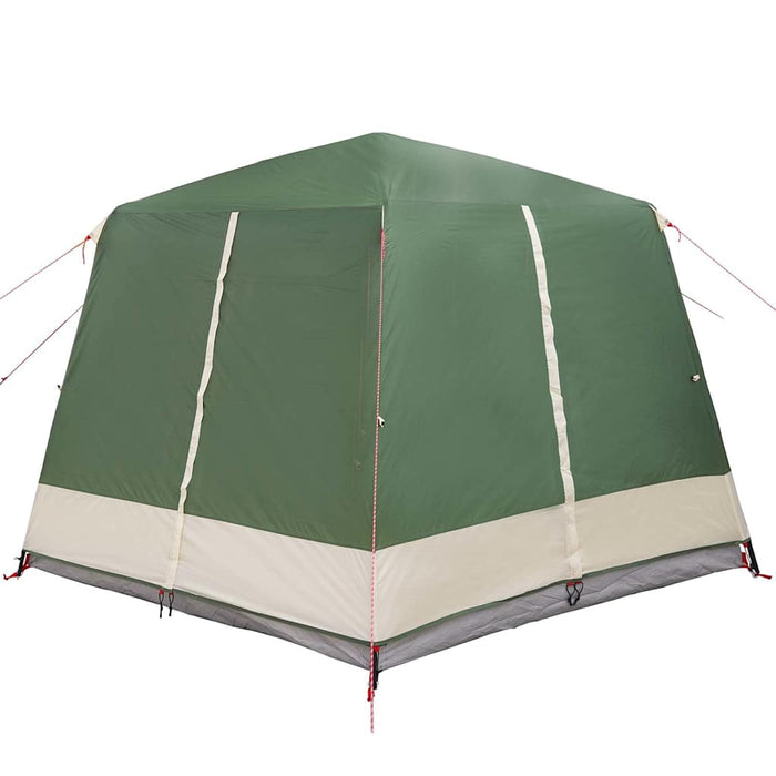 Tent Cabină cu acoperiș Verde și alb 333 x 317 x 194 cm - WALTI WALTI