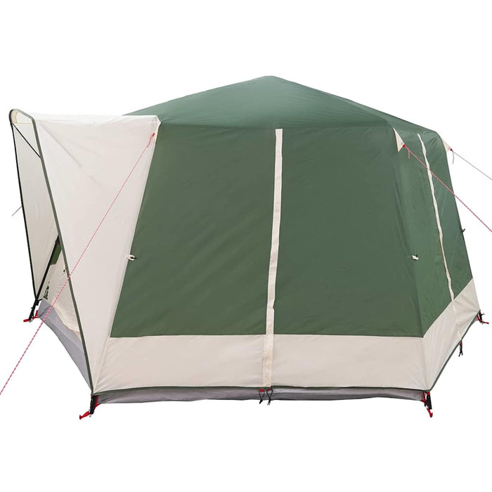 Tent Cabină cu acoperiș Verde și alb 333 x 317 x 194 cm - WALTI WALTI