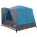 Tent Cabină cu acoperiș Albastru și Gri 333 x 317 x 194 cm - WALTI WALTI