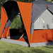 Tent Cabină cu acoperiș Gri și Portocalie 333 x 317 x 194 cm - WALTI WALTI
