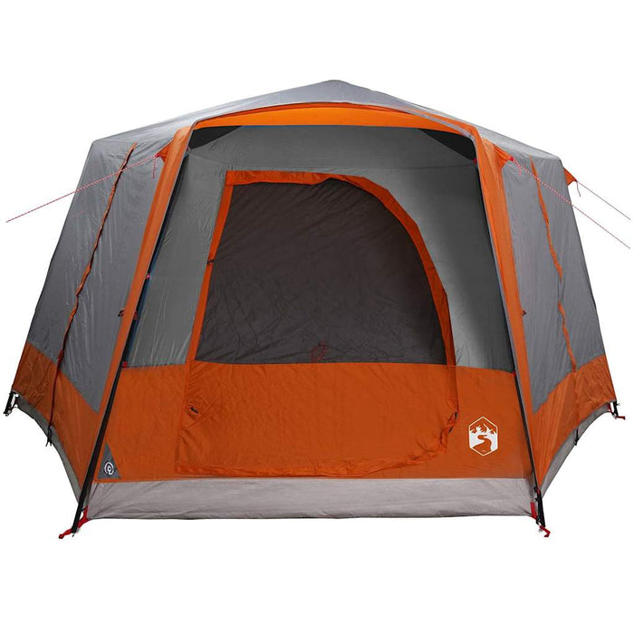 Tent Cabină cu acoperiș Gri și Portocalie 333 x 317 x 194 cm - WALTI WALTI