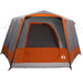 Tent Cabină cu acoperiș Gri și Portocalie 333 x 317 x 194 cm - WALTI WALTI