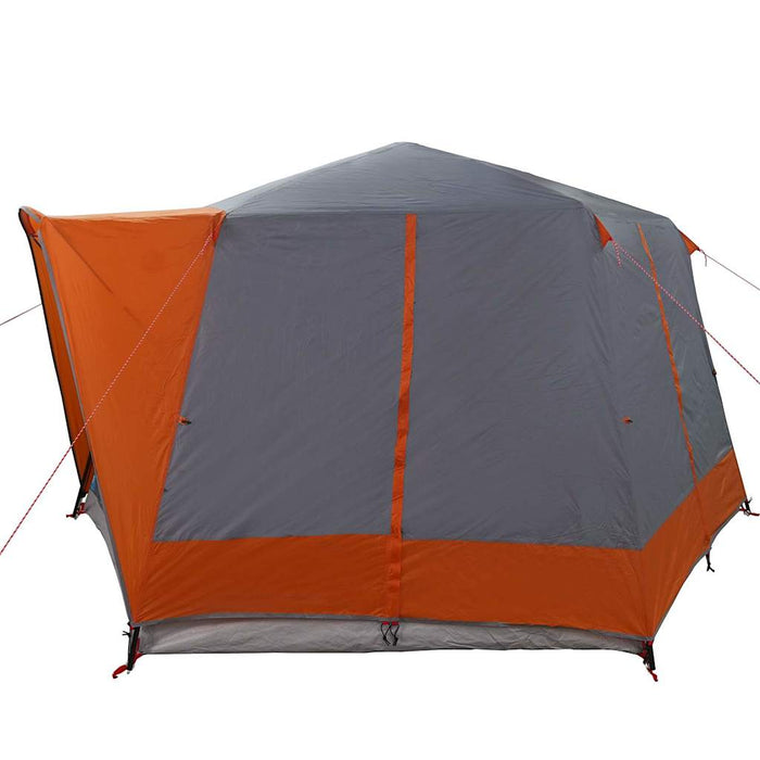 Tent Cabină cu acoperiș Gri și Portocalie 333 x 317 x 194 cm - WALTI WALTI