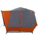 Tent Cabină cu acoperiș Gri și Portocalie 333 x 317 x 194 cm - WALTI WALTI