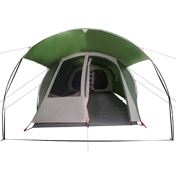 Cort tunel cu acoperiș Verde și alb 740 x 370 x 220 cm - WALTI WALTI
