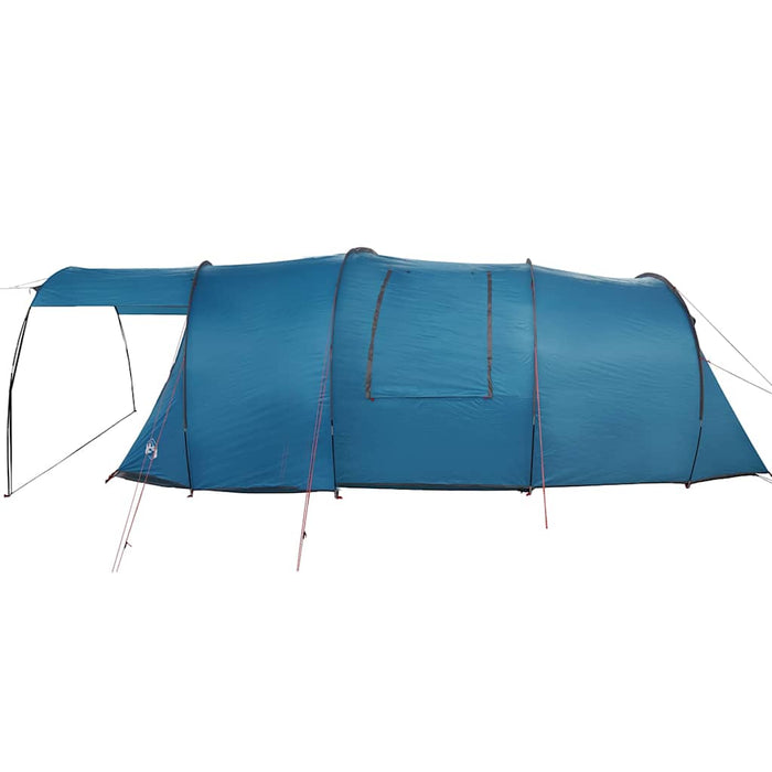 Cort tunel cu acoperiș Albastru și Gri 740 x 370 x 220 cm - WALTI WALTI