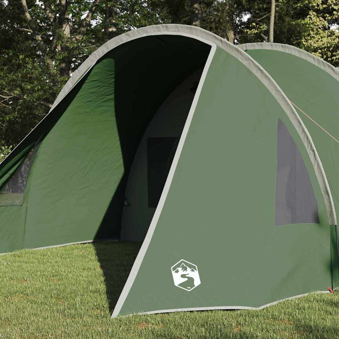 Cort tunel pentru 4 persoane Verde și alb 778 x 356 x 210 cm - WALTI WALTI