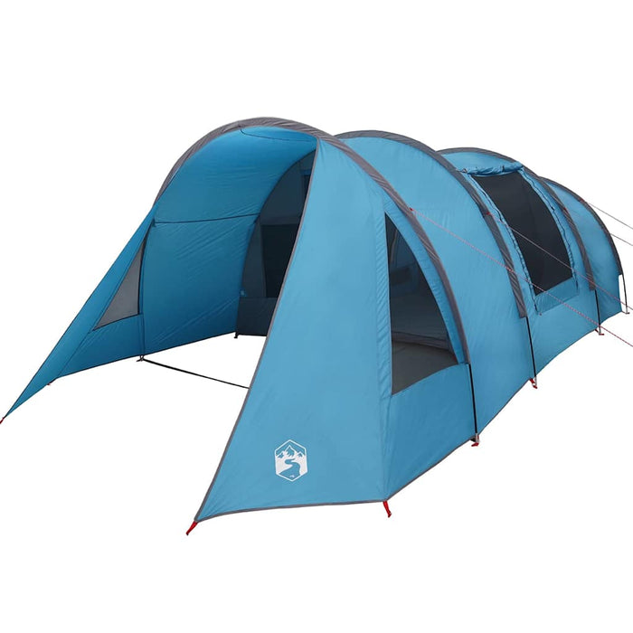 Cort tunel pentru 4 persoane Albastru și Gri 778 x 356 x 210 cm - WALTI WALTI