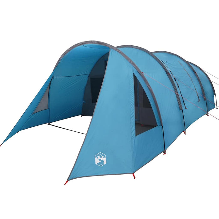 Cort tunel pentru 4 persoane Albastru și Gri 778 x 356 x 210 cm - WALTI WALTI