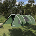 Cort tunel pentru 5 persoane Verde și alb 805 x 405 x 211 cm - WALTI WALTI