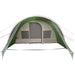 Cort tunel pentru 5 persoane Verde și alb 805 x 405 x 211 cm - WALTI WALTI