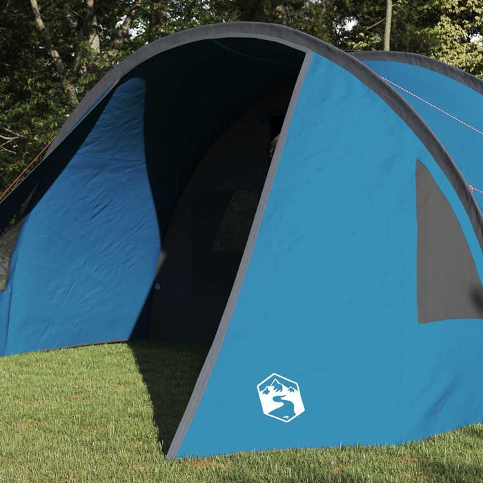 Cort Tunel pentru 5 Persoane Albastru și Gri 805 x 405 x 211 cm - WALTI WALTI