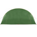 Cort tunel cu acoperiș Verde și alb 700 x 590 x 215 cm - WALTI WALTI