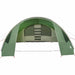 Cort tunel cu acoperiș Verde și alb 700 x 590 x 215 cm - WALTI WALTI