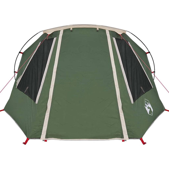 Cort tunel cu acoperiș Verde și alb 328 x 228 x 115 cm - WALTI WALTI