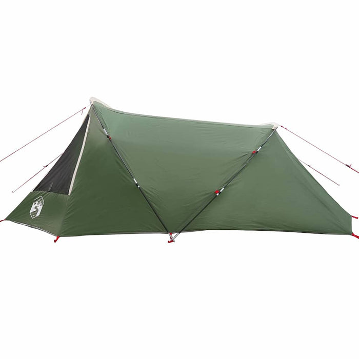 Cort tunel cu acoperiș Verde și alb 328 x 228 x 115 cm - WALTI WALTI