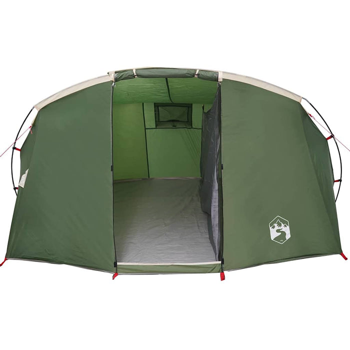 Cort tunel cu acoperiș Verde și alb 318 x 275 x 140 cm - WALTI WALTI