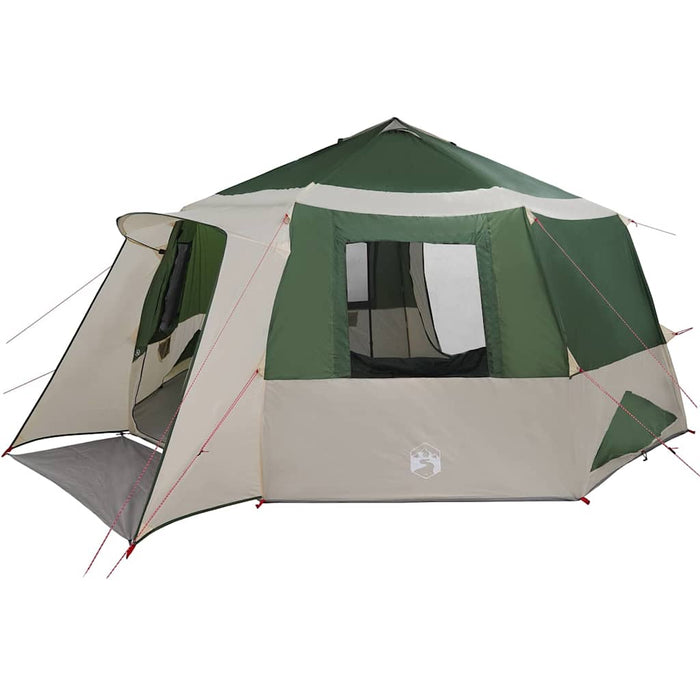 Tent Cabină cu acoperiș Verde și gri 500 x 500 x 294 cm - WALTI WALTI
