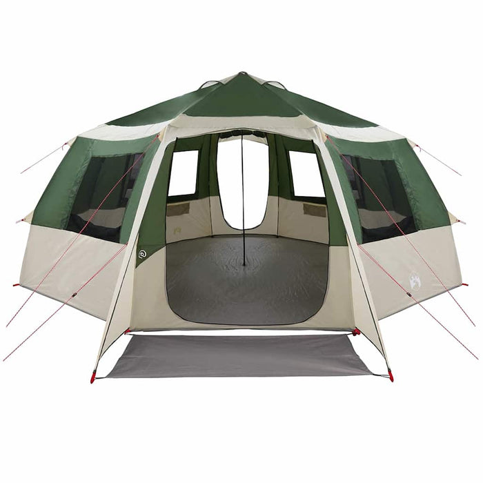 Tent Cabină cu acoperiș Verde și gri 500 x 500 x 294 cm - WALTI WALTI