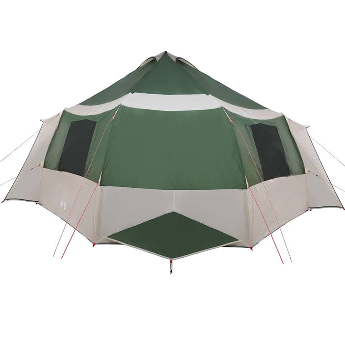 Tent Cabină cu acoperiș Verde și gri 500 x 500 x 294 cm - WALTI WALTI
