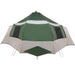 Tent Cabină cu acoperiș Verde și gri 500 x 500 x 294 cm - WALTI WALTI