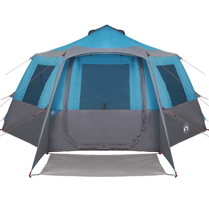 Tent Cabină cu acoperiș Albastru și Gri 500 x 500 x 294 cm - WALTI WALTI