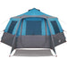 Tent Cabină cu acoperiș Albastru și Gri 500 x 500 x 294 cm - WALTI WALTI