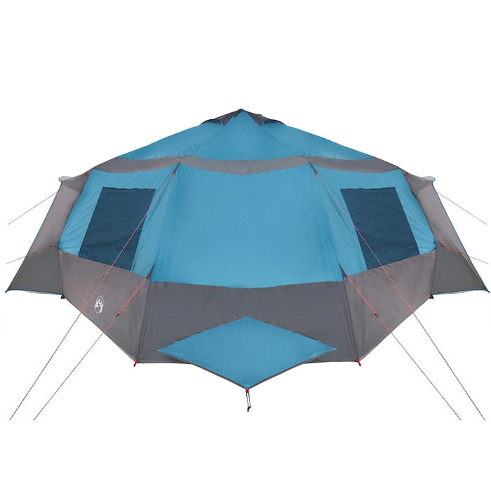 Tent Cabină cu acoperiș Albastru și Gri 500 x 500 x 294 cm - WALTI WALTI