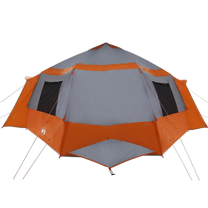 Tent Cabină cu acoperiș Gri și Portocalie 500 x 500 x 294 cm - WALTI WALTI