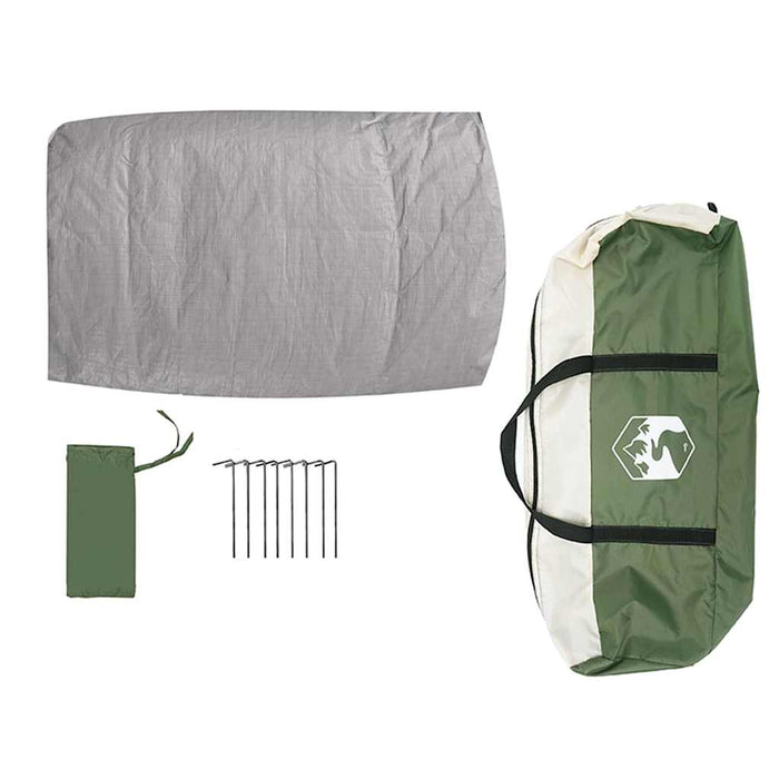 Cort interior cu acoperiș Verde și gri 300 x 300 x 250 cm - WALTI WALTI