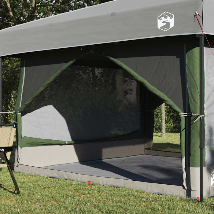 Cort interior cu acoperiș Verde și gri 300 x 300 x 250 cm - WALTI WALTI